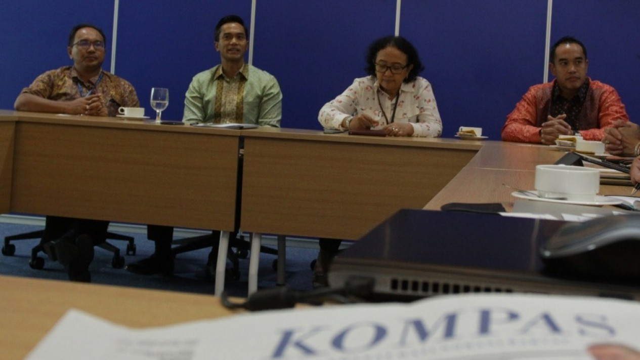 Kunjungan PT Bakrie & Brothers ke  Harian Umum Kompas
