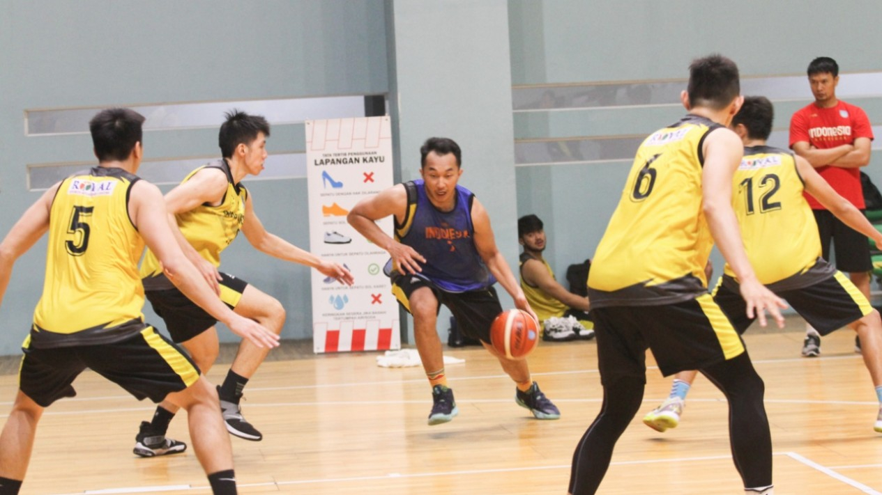 Timnas Basket Gelar Latihan Jelang Sea Games 2019