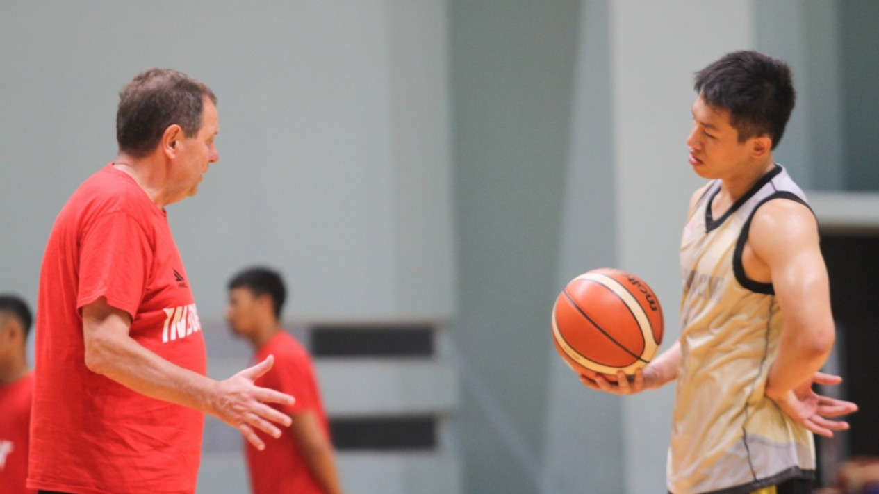 Timnas Basket Gelar Latihan Jelang Sea Games 2019