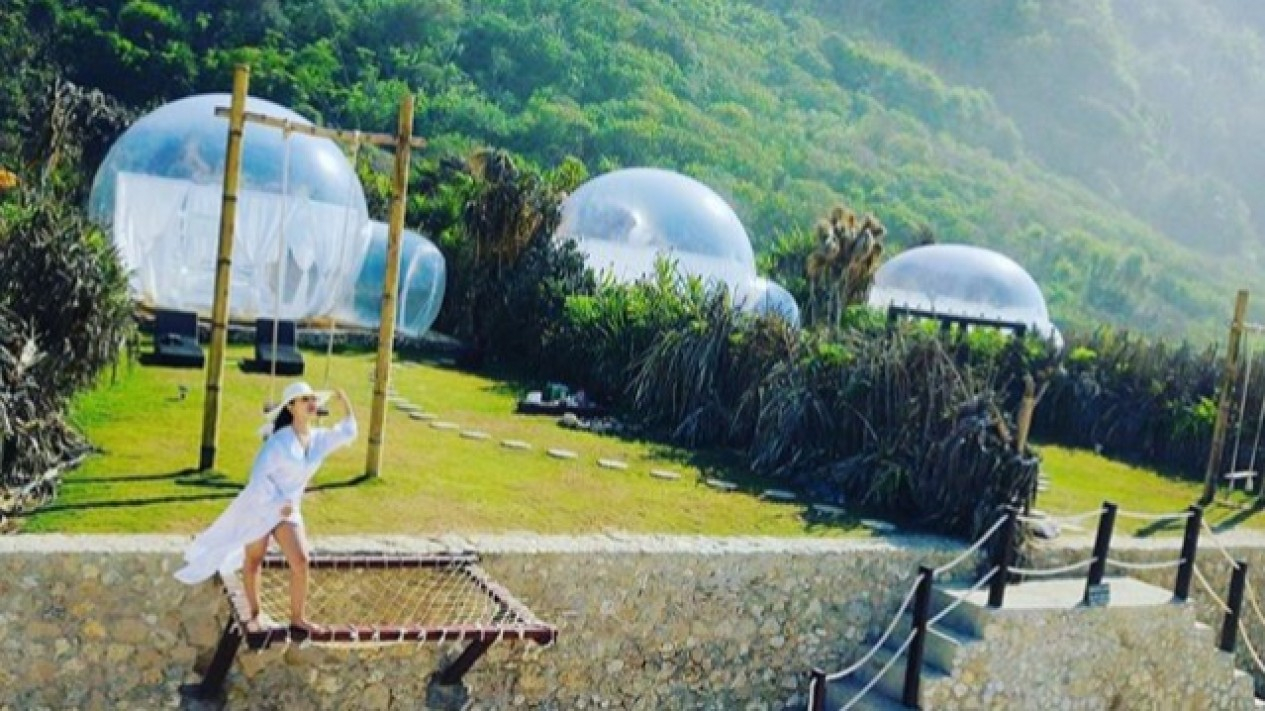 Mempersona! Ini 7 Potret Gaya Liburan Gina Youbi di Bali