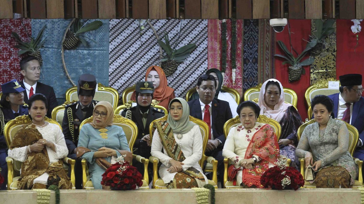 Prabowo-Sandi di Pelantikan Presiden Jokowi