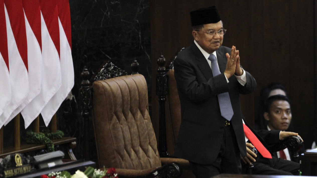 Prabowo-Sandi di Pelantikan Presiden Jokowi