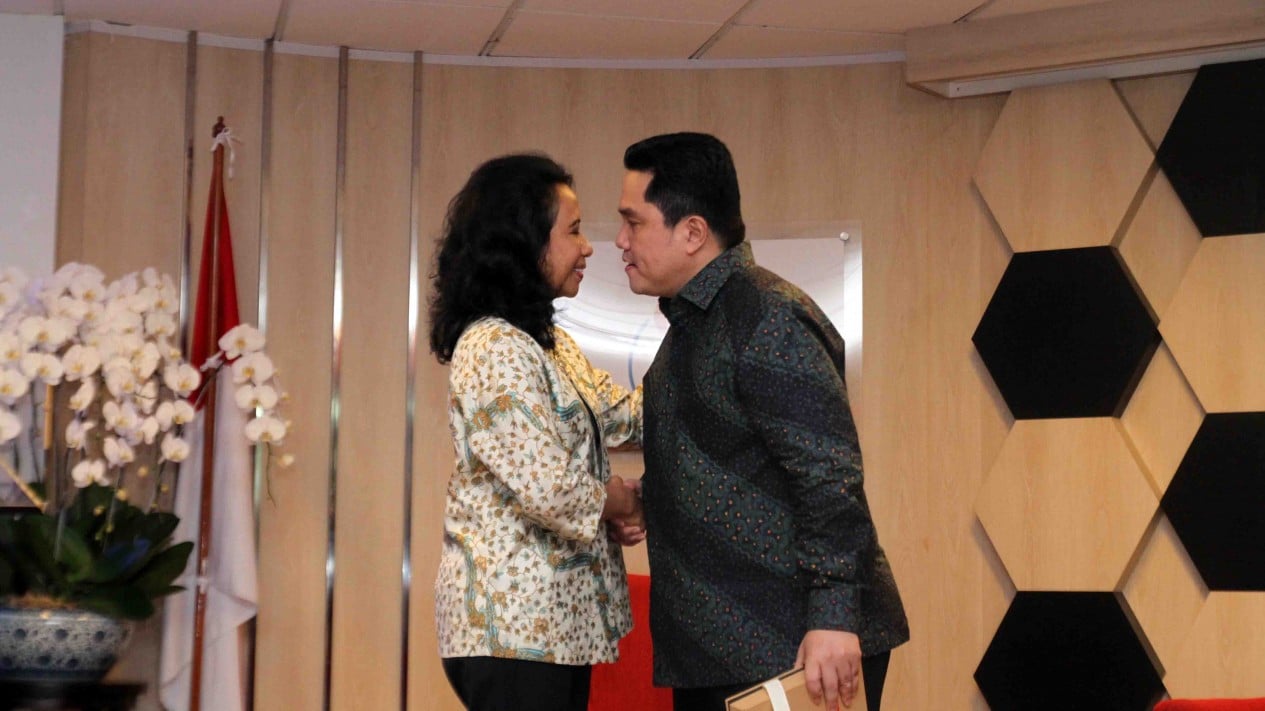 Sertijab Menteri BUMN Erick Thohir