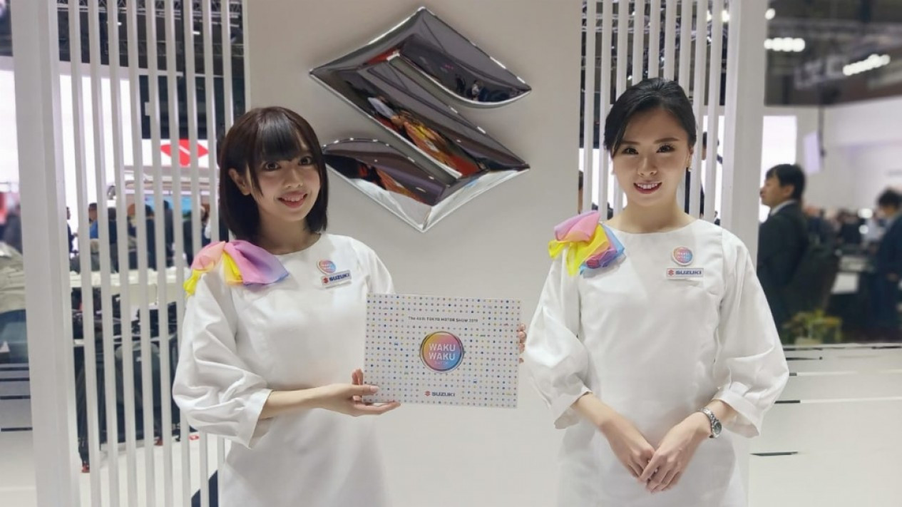 Deretan SPG Cantik di Gelaran Tokyo Motor Show 2019