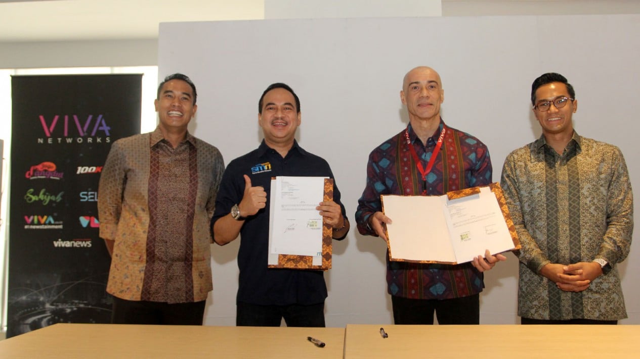 Foto Suara Merdeka Resmi Masuk Afiliasi VIVA Networks