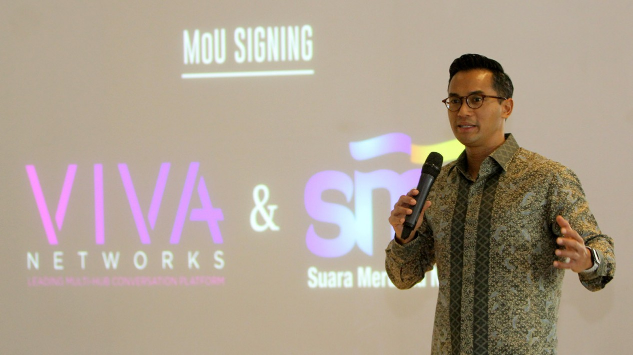 Foto Suara Merdeka Resmi Masuk Afiliasi VIVA Networks