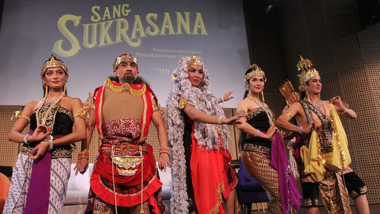 Jelang Pementasan Wayang Orang Sang Sukrasana