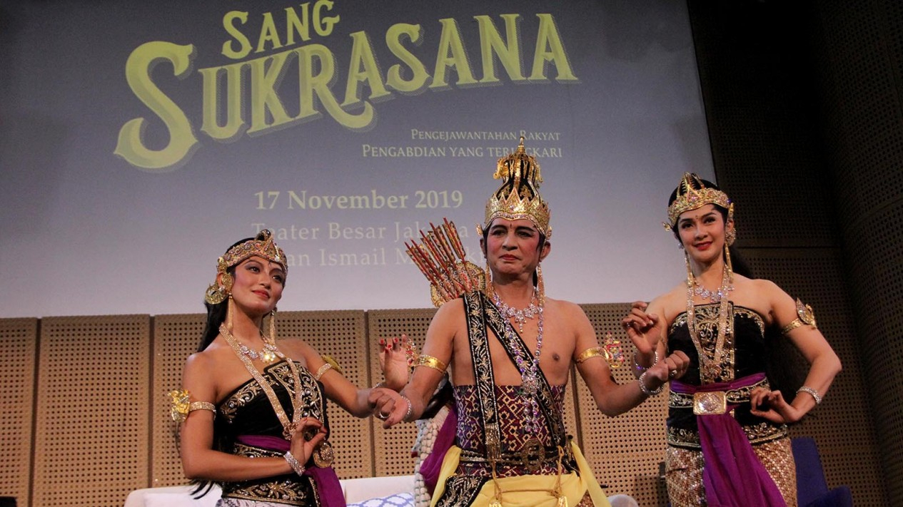 Jelang Pementasan Wayang Orang Sang Sukrasana
