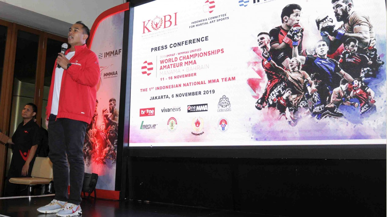 Pelepasan Timnas MMA Indonesia ke Kejuaraan Dunia