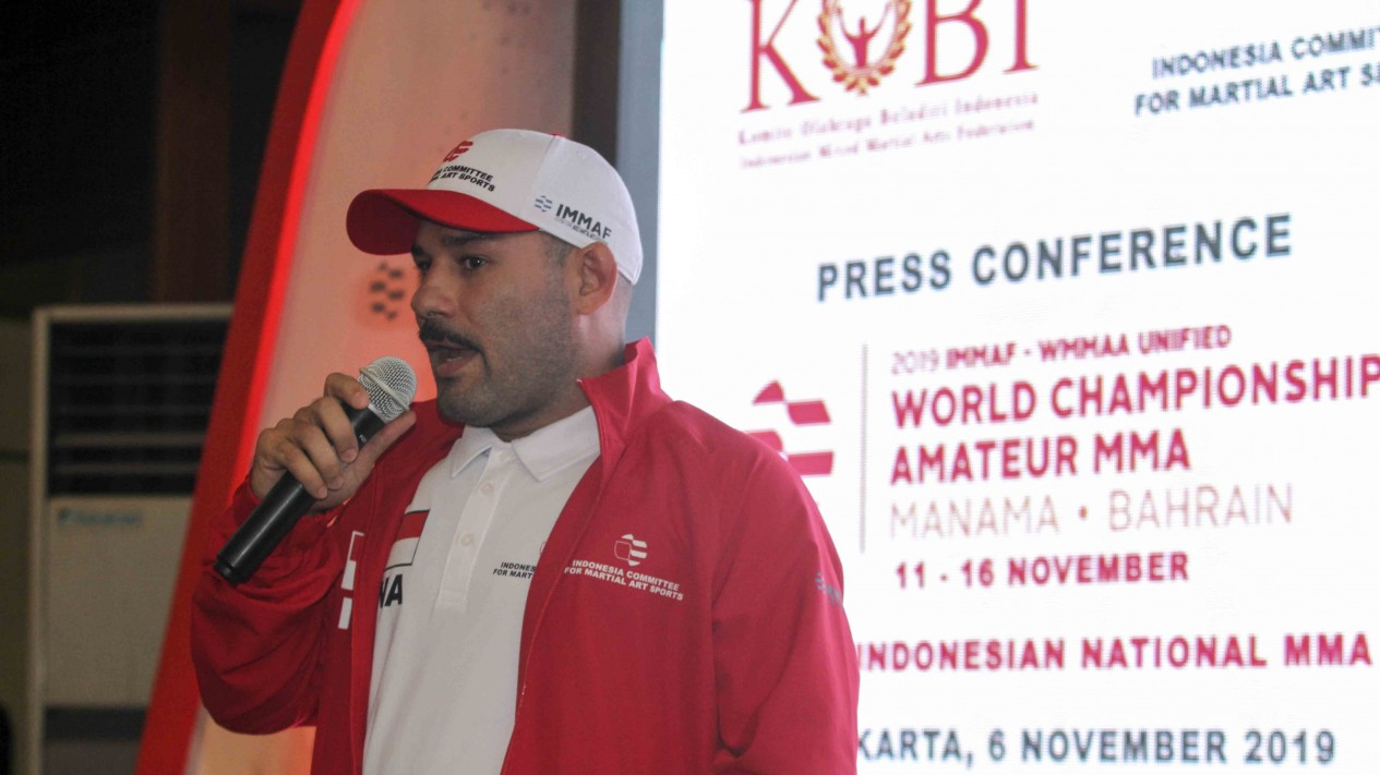 Pelepasan Timnas MMA Indonesia ke Kejuaraan Dunia