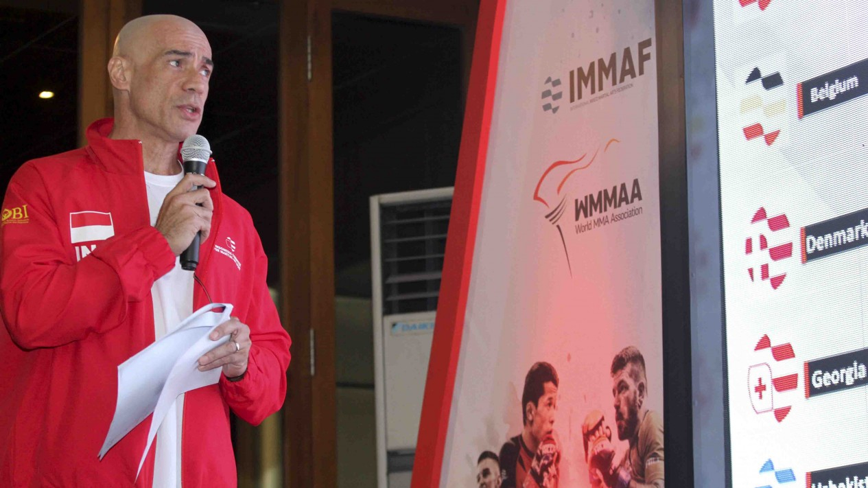 Pelepasan Timnas MMA Indonesia ke Kejuaraan Dunia