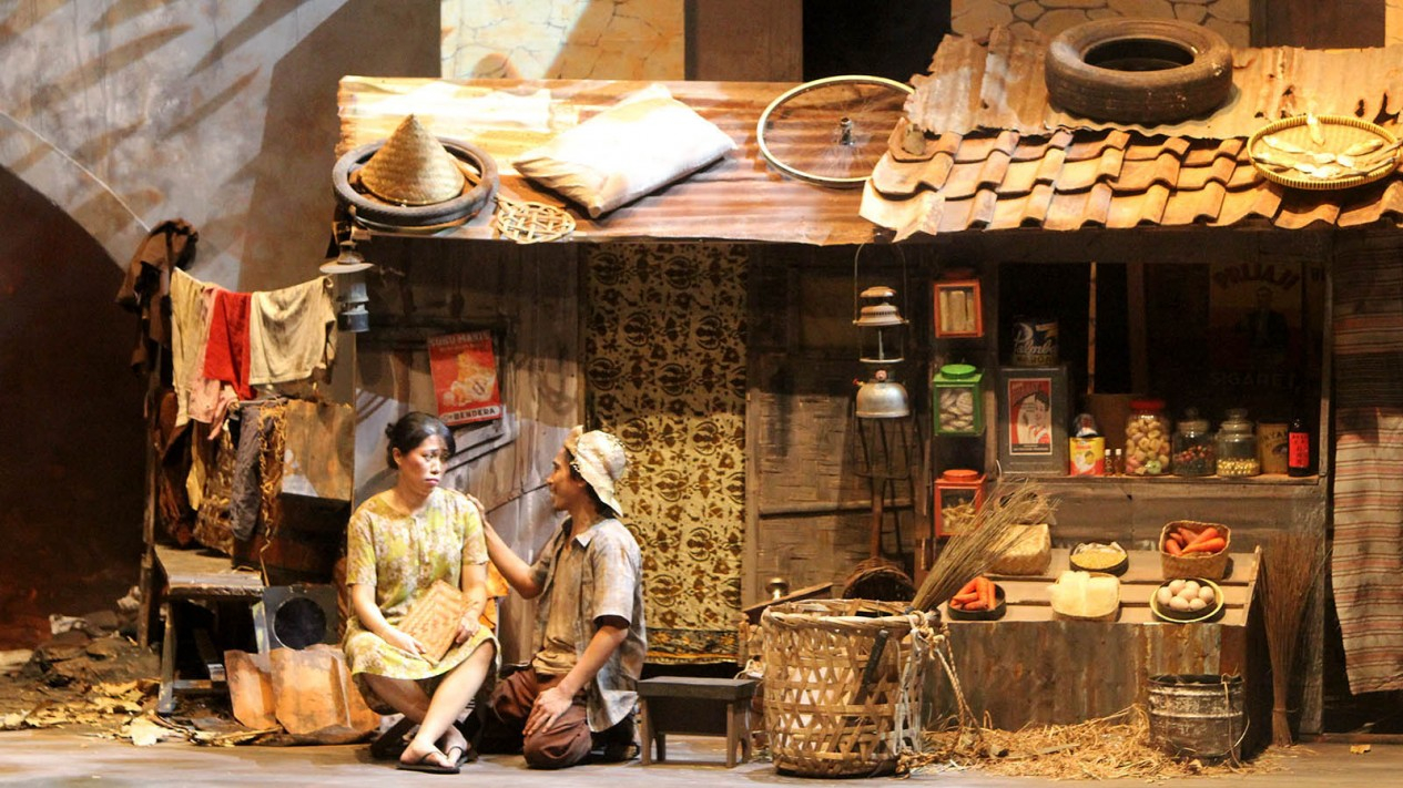 Teater Koma Pentaskan J.J Sampah-sampah Kota