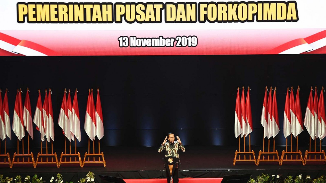 Rakornas Indonesia Maju di Sentul