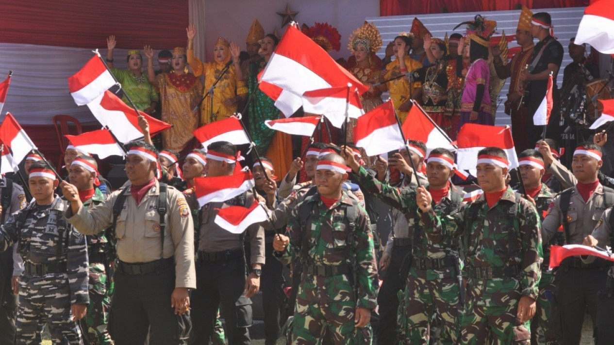 Peringatan Ulang Tahun Brimob ke-74