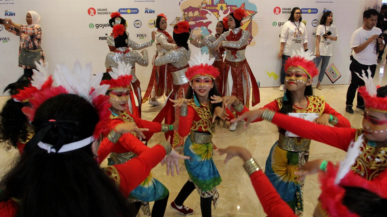 7000 Peserta Meriahkan Indonesia Menari 2019