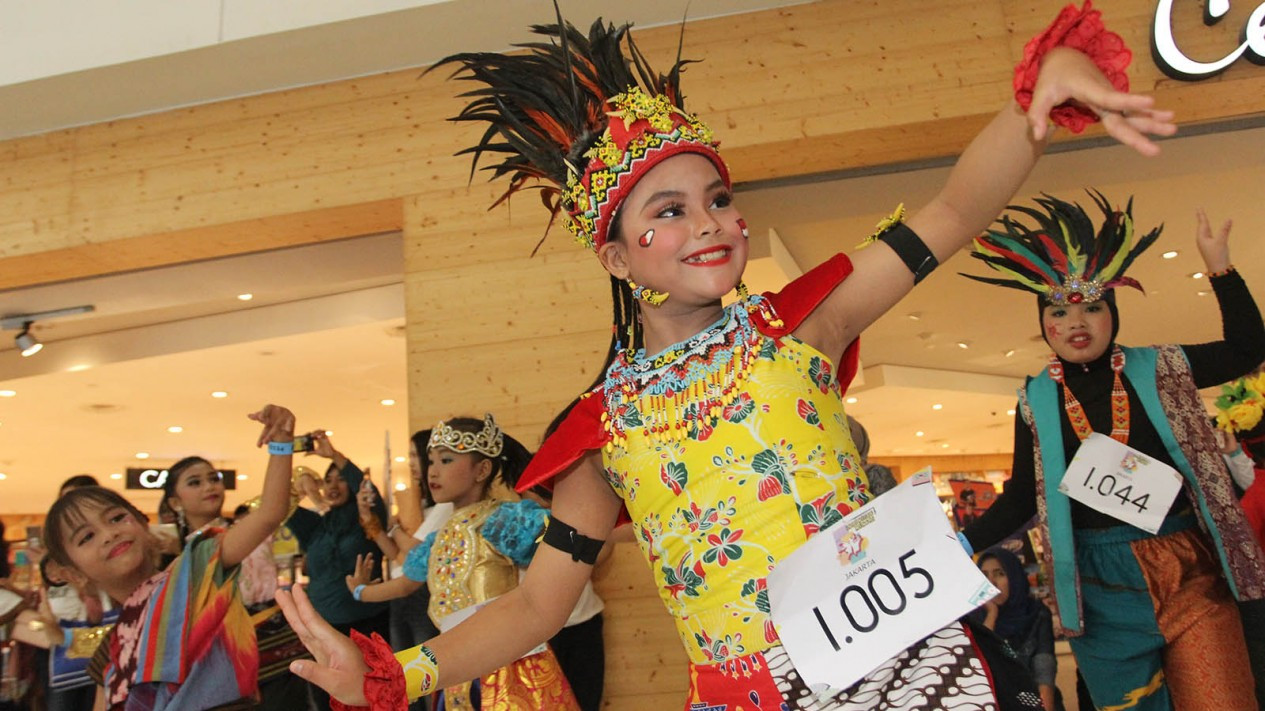 7000 Peserta Meriahkan Indonesia Menari 2019