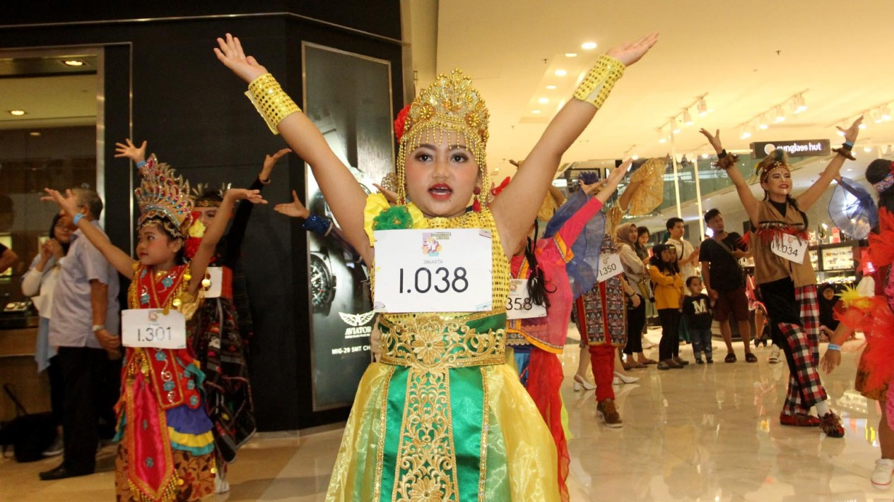 7000 Peserta Meriahkan Indonesia Menari 2019