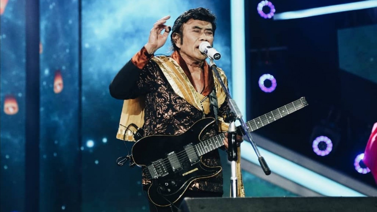 Aksi Memukau Sang Raja Dangdut Rhoma Irama di ADI 2019