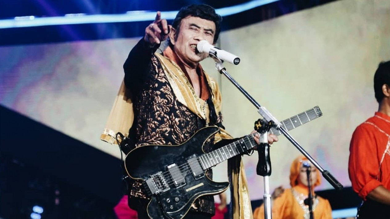 Aksi Memukau Sang Raja Dangdut Rhoma Irama di ADI 2019