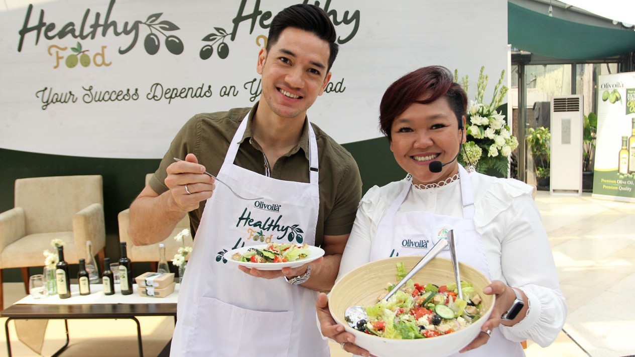 Kreasi Salad ala Andrew White & Anita Wahid