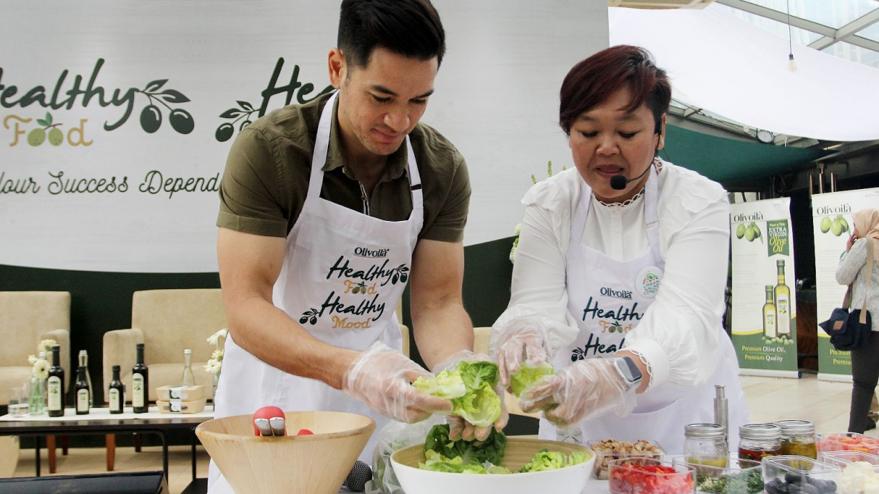 Kreasi Salad ala Andrew White & Anita Wahid