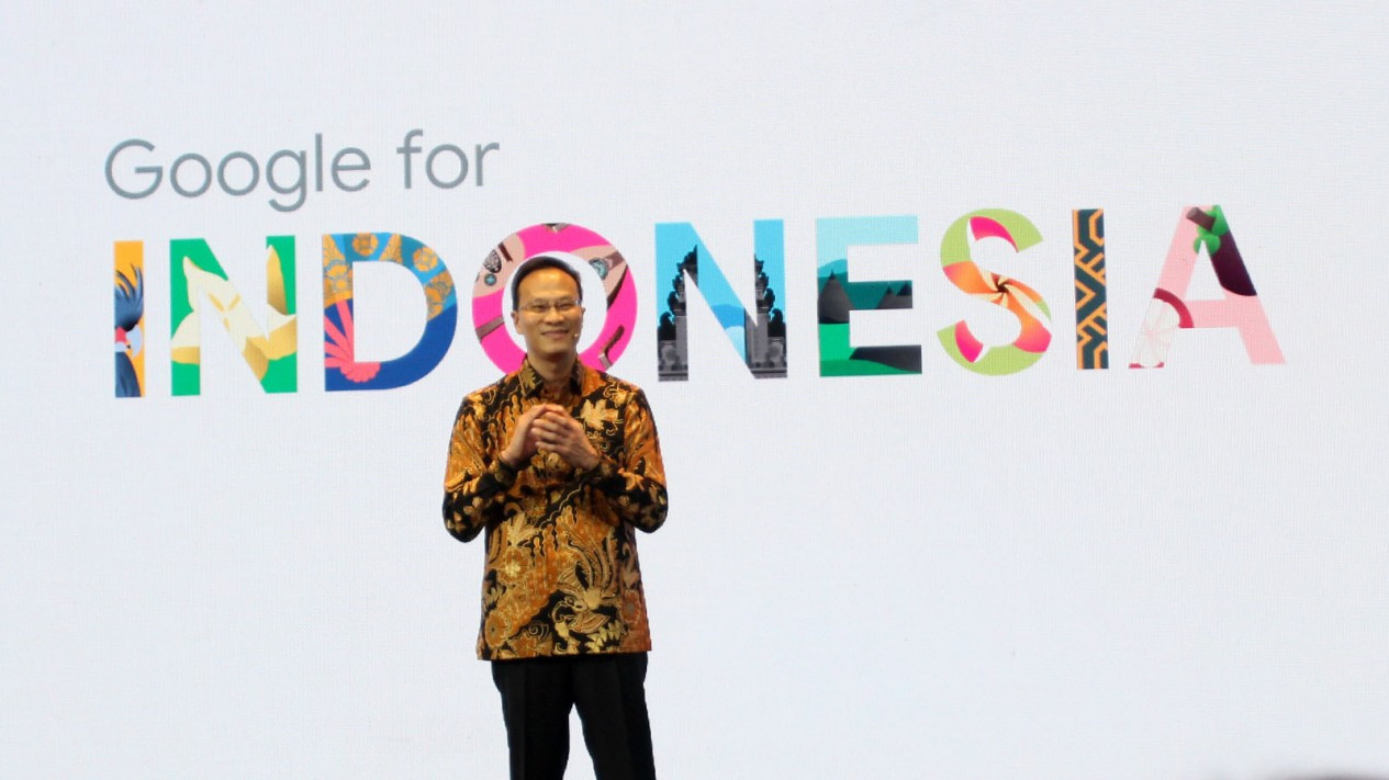 Berfoto di Taman Ria Google for Indonesia