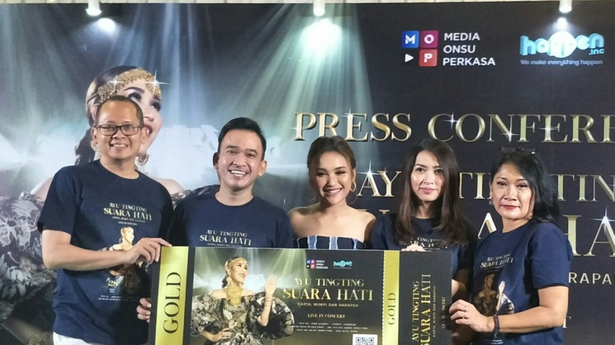 Ayu Ting Ting Siap Gelar 'Konser 10 Tahun Suara Hati Ayu Ting Ting'
