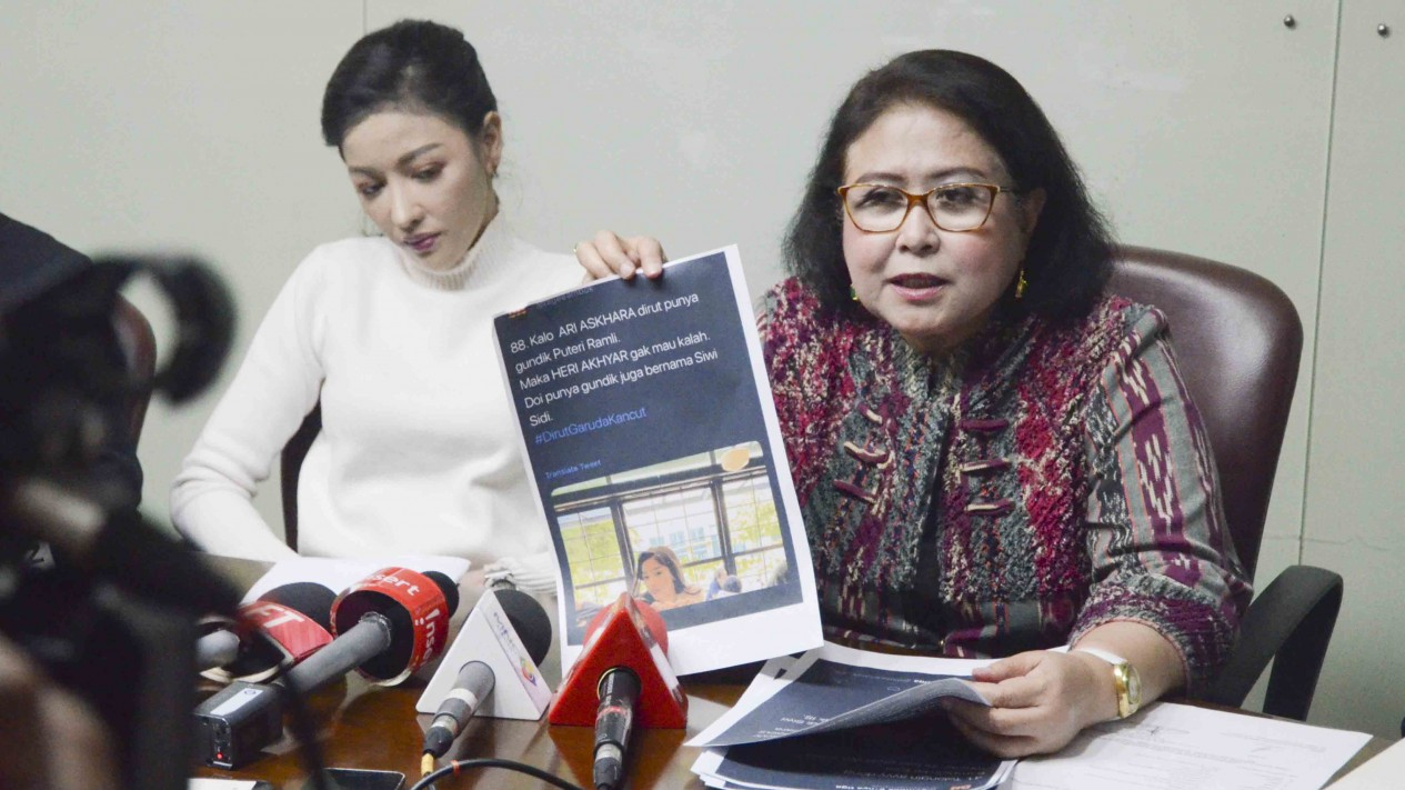 Klarifikasi Siwi Widi Purwanti Pramugari Garuda