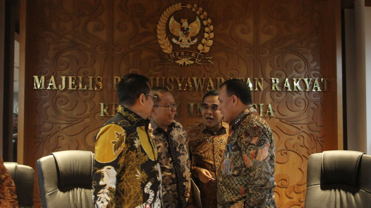 Pimpinan KPK Bertemu Pimpinan MPR