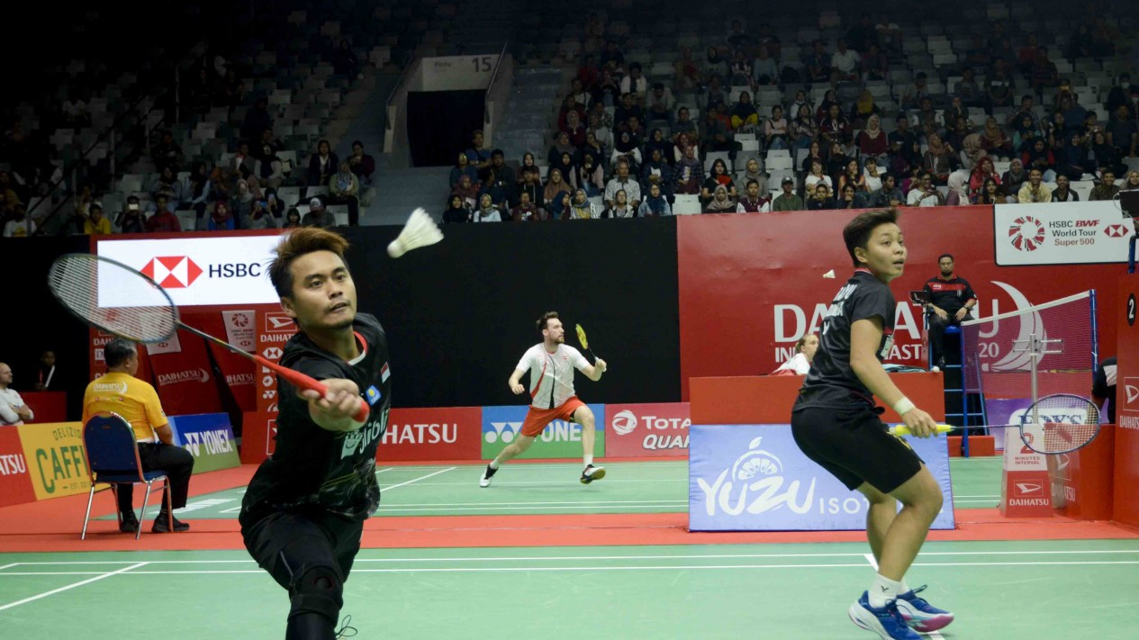 Debut Manis Tontowi/Apriyani di Indonesia Masters 2020