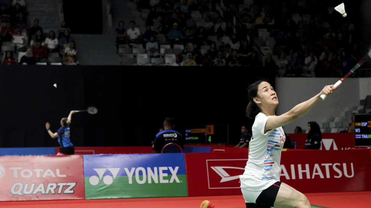 Ratu Bulutangkis Dunia Korban Senayan Habisi Gadis Thailand