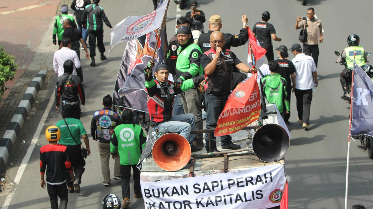 Demo Pengemudi Ojek Online