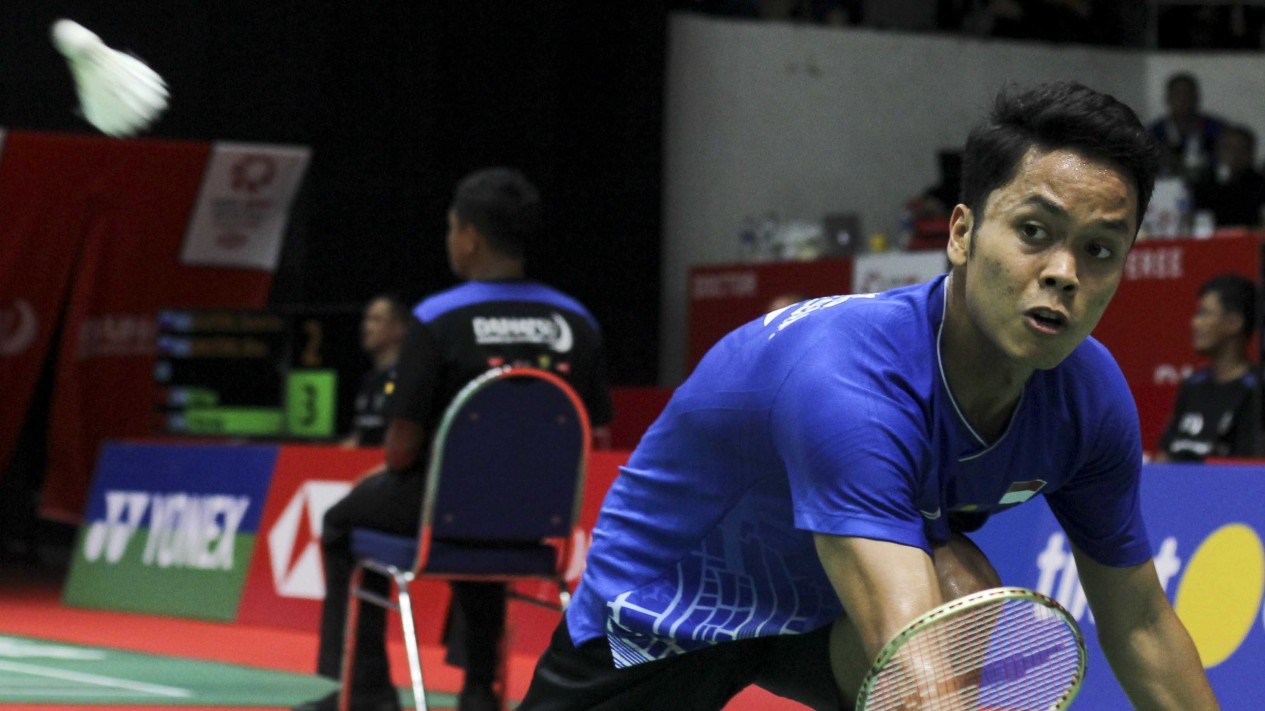Ngeri, Anthony Ginting Libas Pebulutangkis India di Senayan