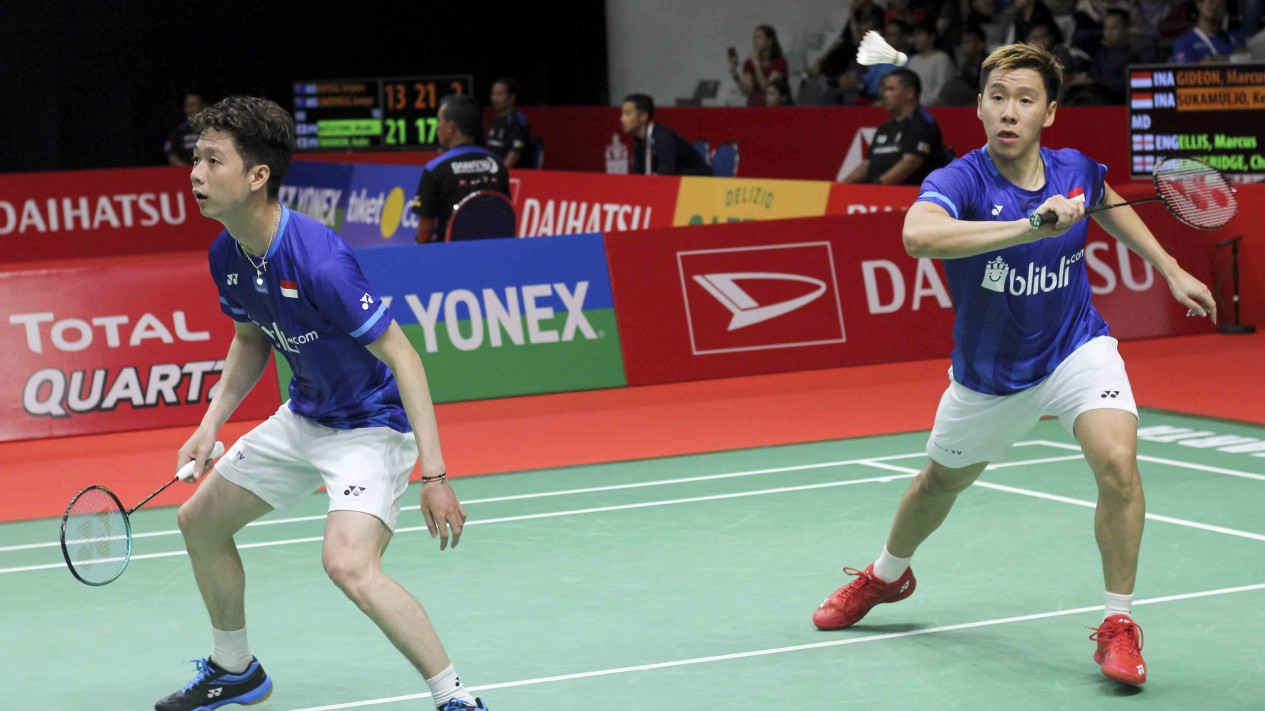 Dahsyat, Kevin/Marcus Hajar Raja Eropa di Senayan