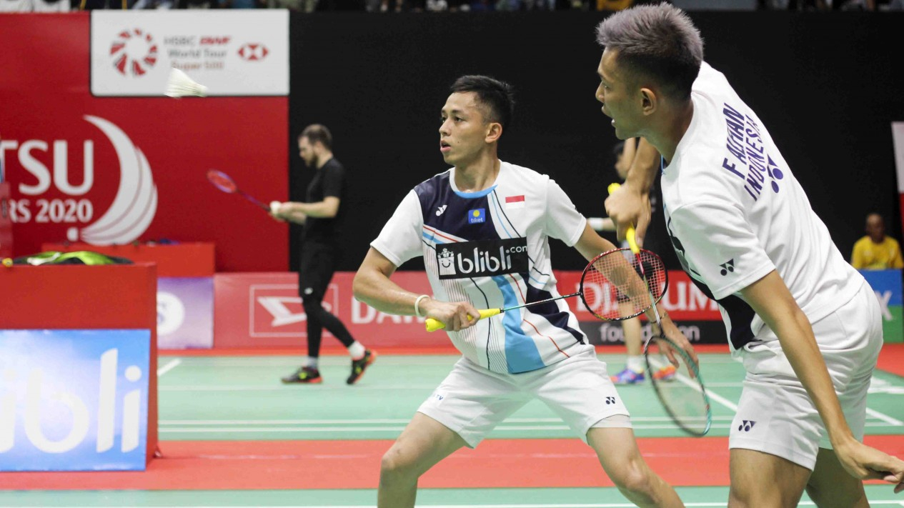 Hajar Raja Olimpiade, Fajar/Rian Lolos Perempatfinal