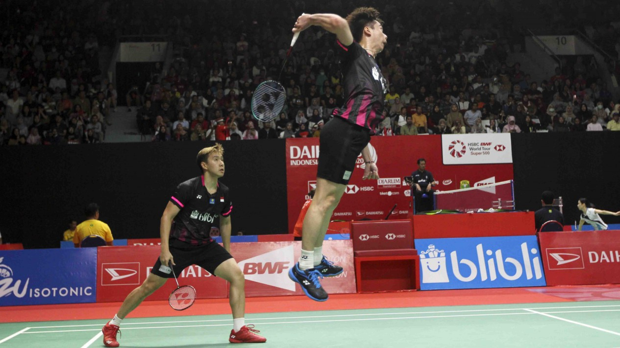 Kevin/Marcus Hancurkan Bulutangkis China di Indonesia Master