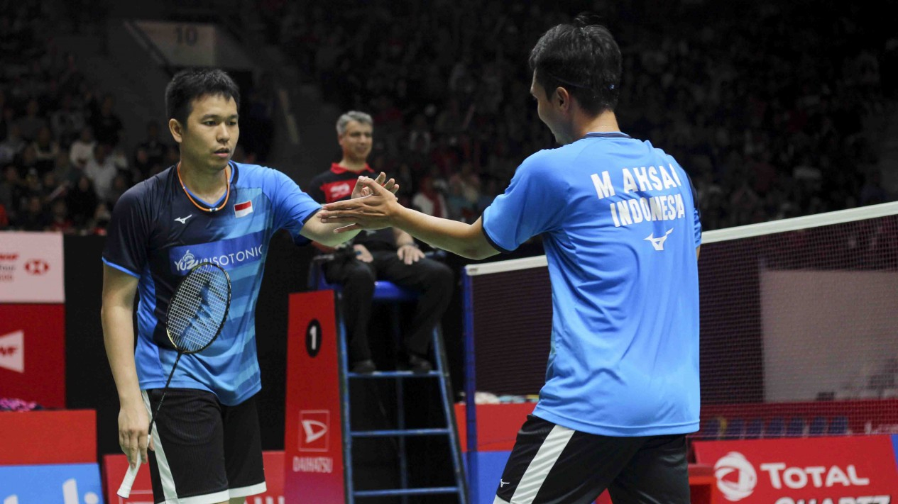 Istora Bergemuruh, Ahsan/Hendra Lolos Semifinal