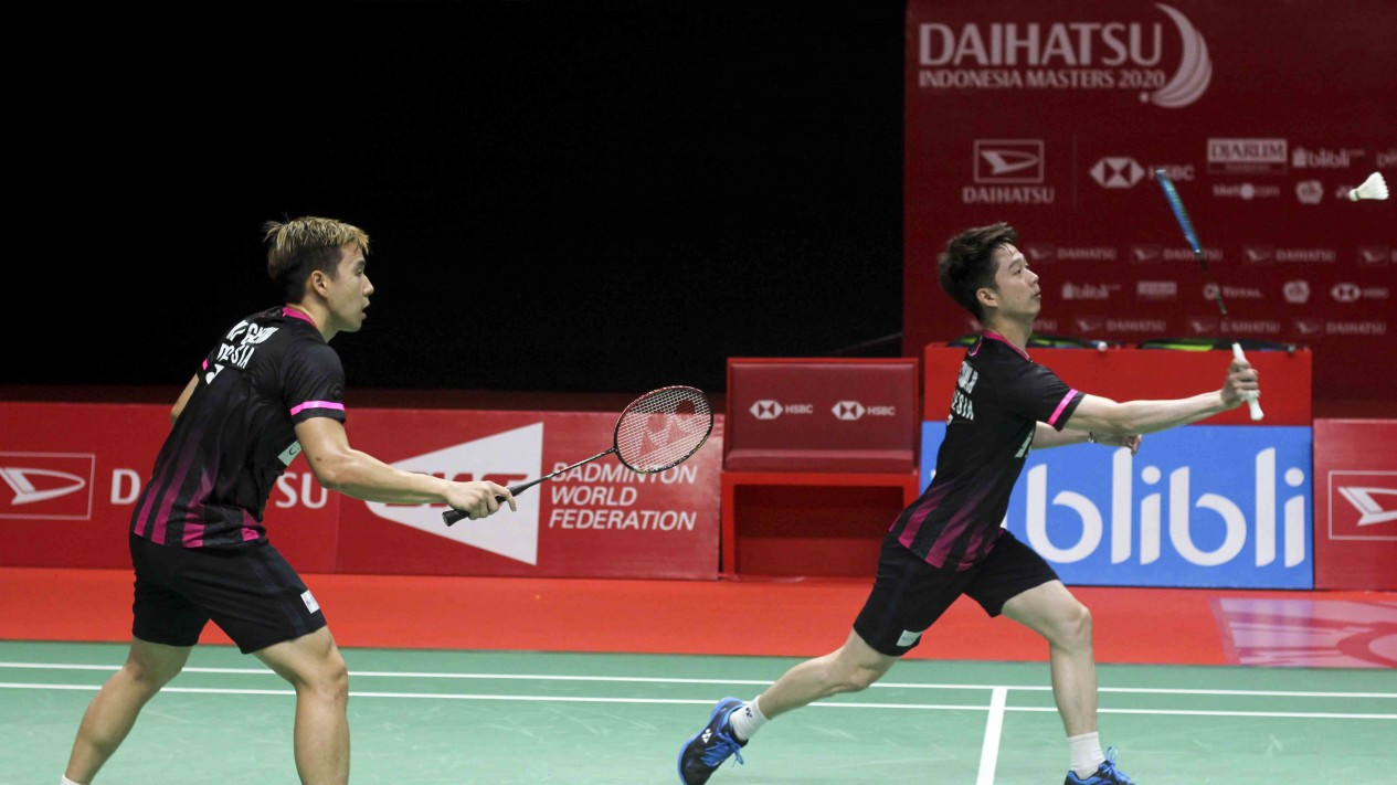 Kevin/Marcus Ganyang Malaysia, Indonesia Pastikan Satu Gelar