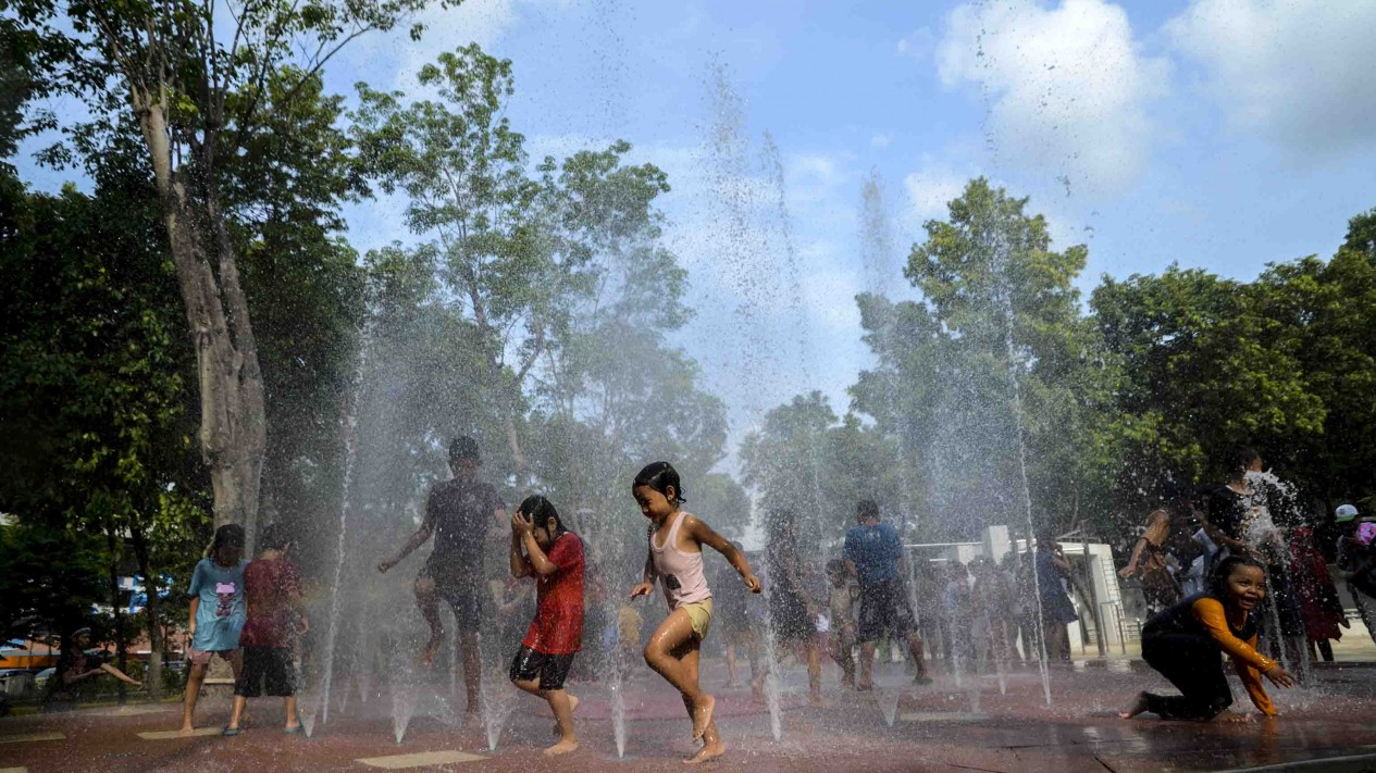 Wajah Baru Taman Puring Jakarta, Kini Cantik dan Bikin Betah