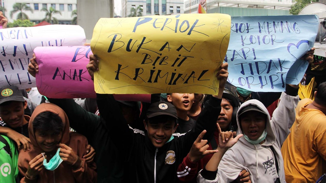 Dibilang Lebih Kriminal, Warga Tanjung Priok Demo
