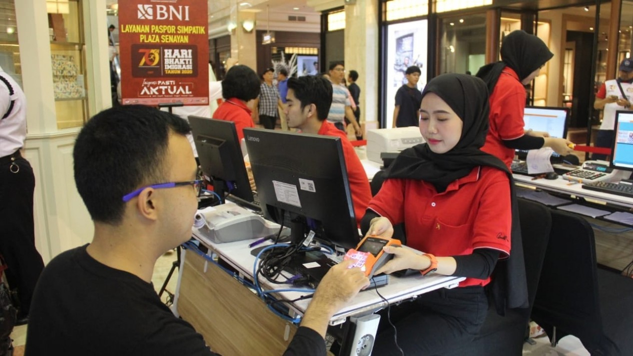 BNI Berikan Layanan Penggantian dan Paspor Baru