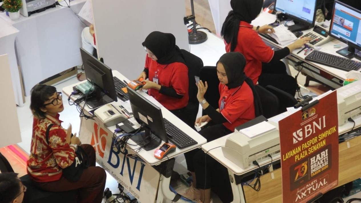 BNI Berikan Layanan Penggantian dan Paspor Baru