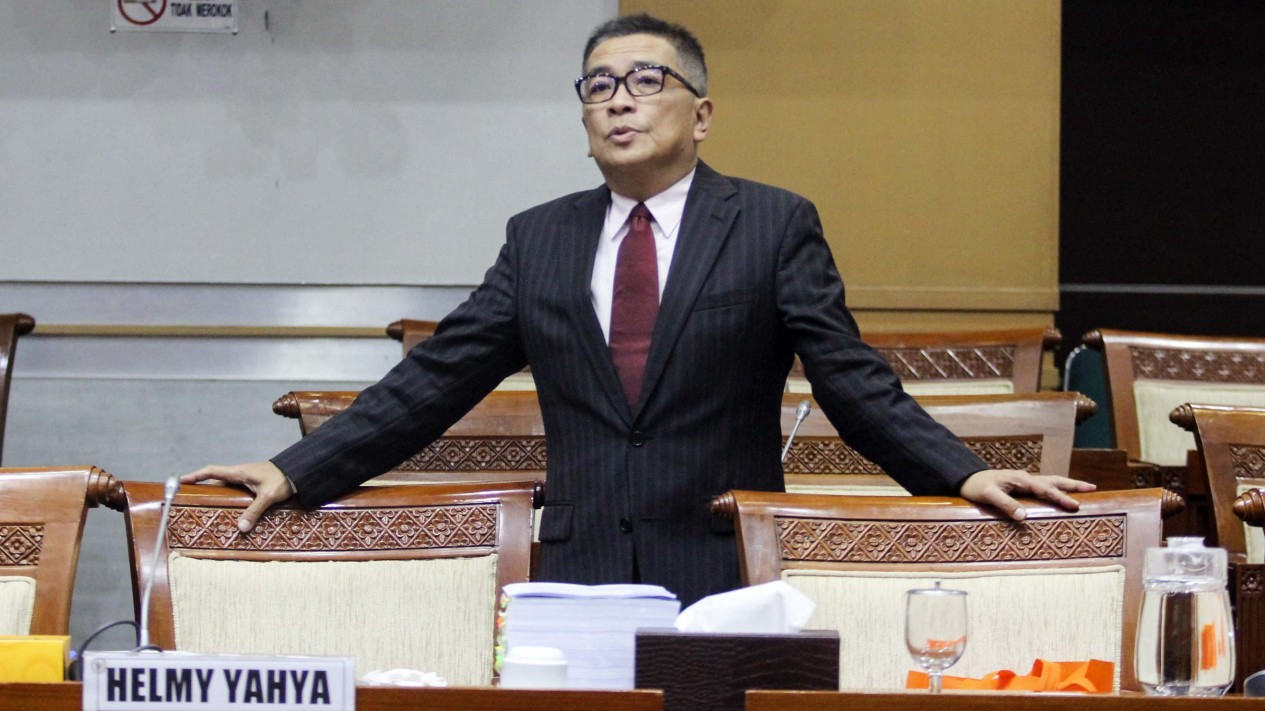 Helmy Yahya Rapat Dengar Pendapat Umum dengan Komisi I DPR