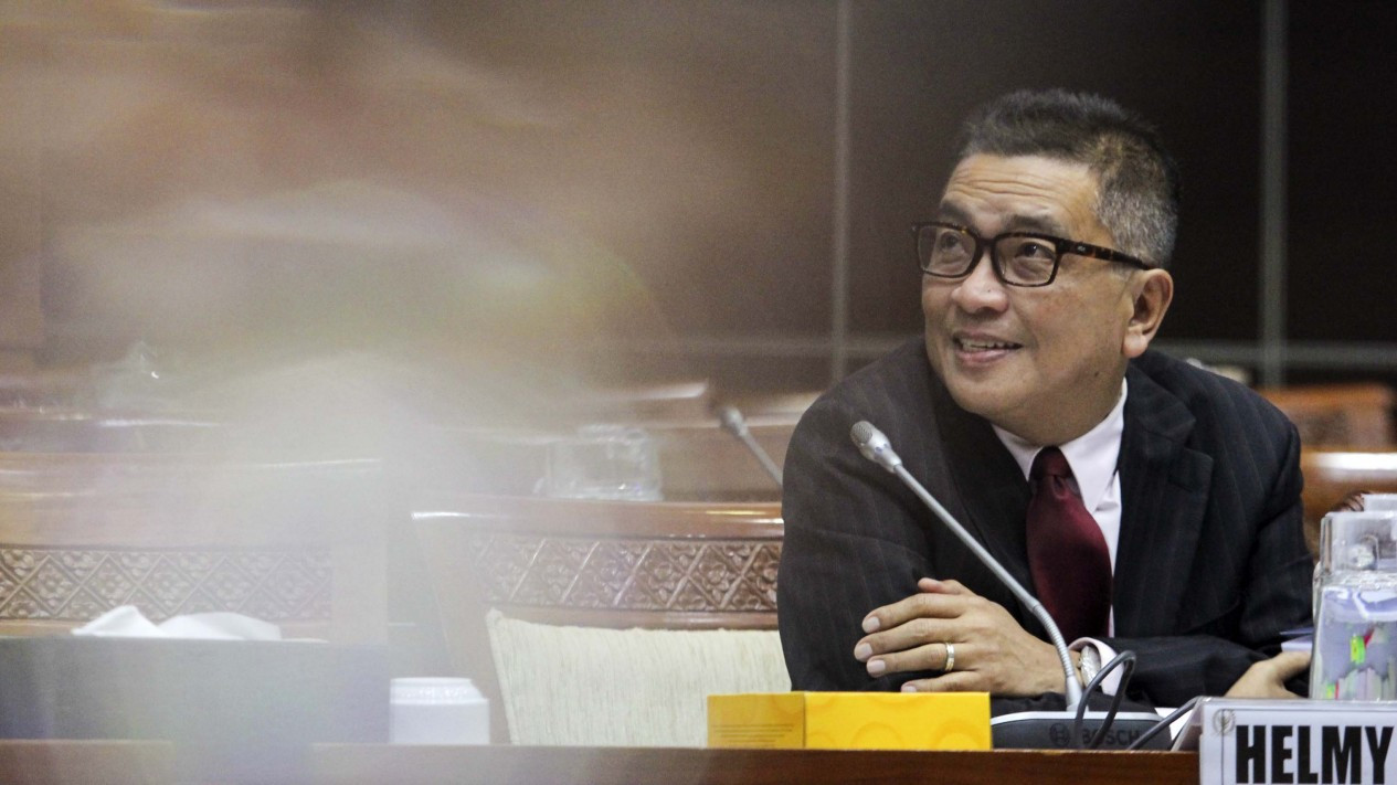 Helmy Yahya Rapat Dengar Pendapat Umum dengan Komisi I DPR