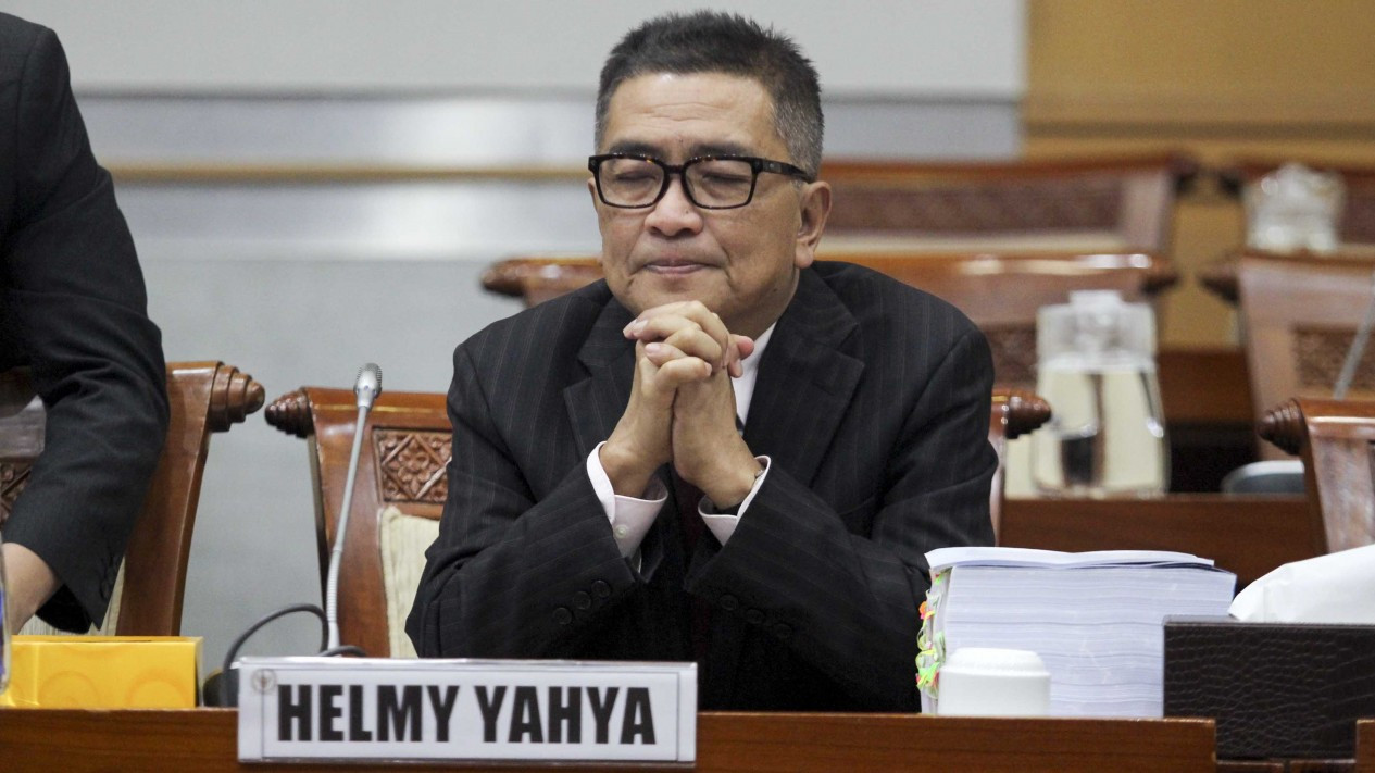 Helmy Yahya Rapat Dengar Pendapat Umum dengan Komisi I DPR
