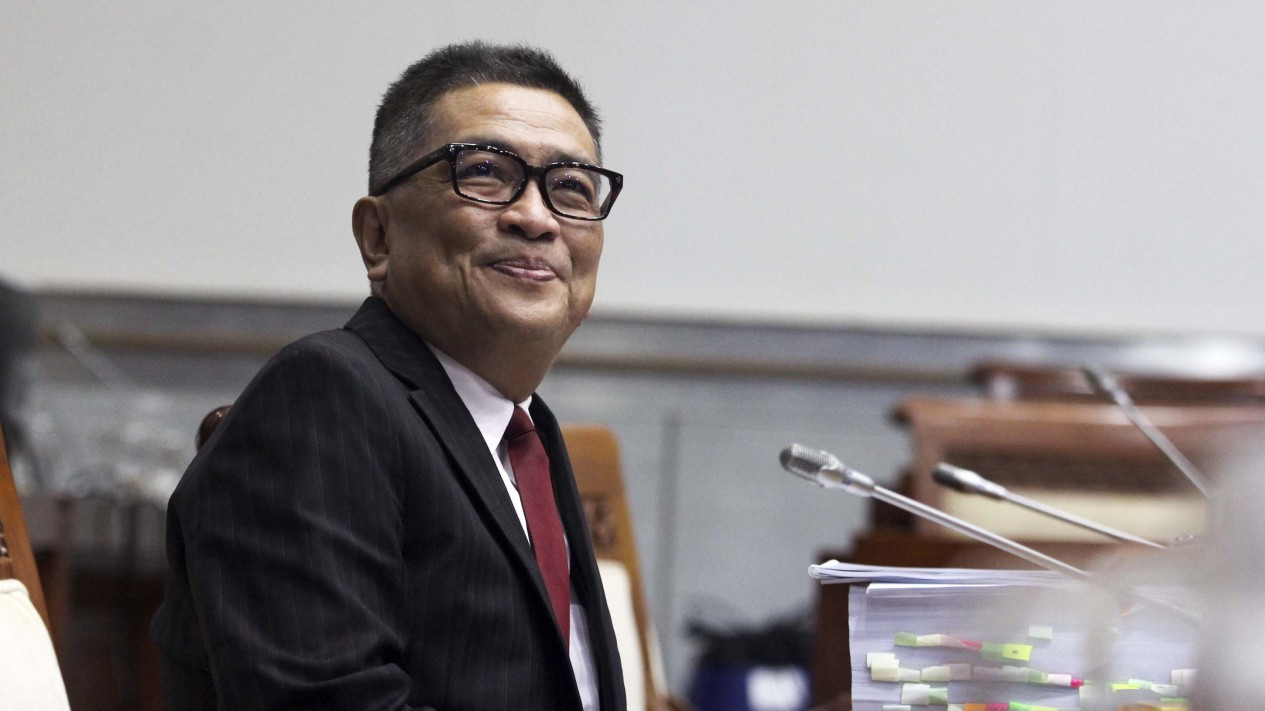 Helmy Yahya Rapat Dengar Pendapat Umum dengan Komisi I DPR