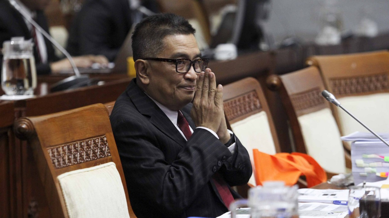 Helmy Yahya Rapat Dengar Pendapat Umum dengan Komisi I DPR