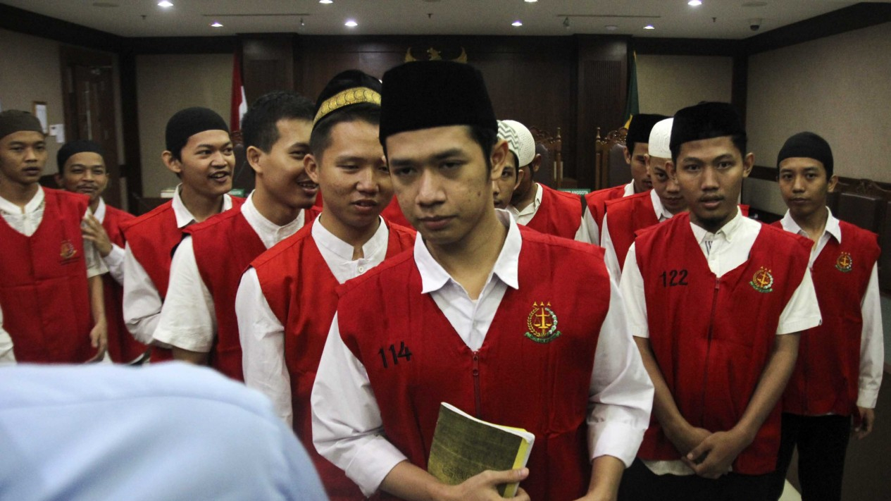 Lutfi si Pembawa Bendera Demo Divonis Empat Bulan Penjara