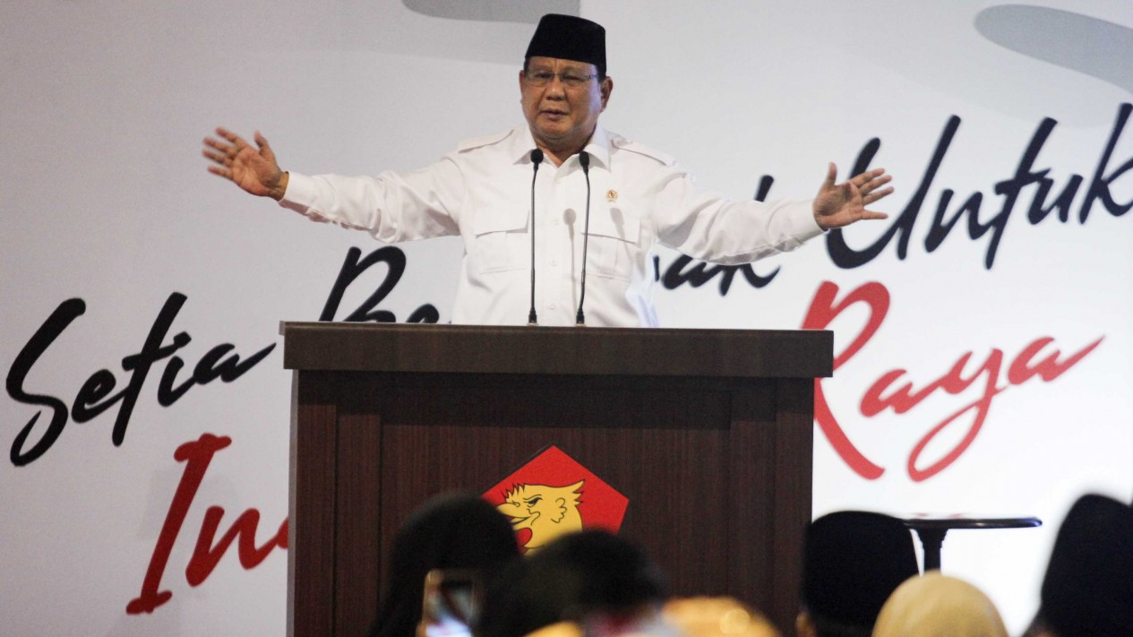 Prabowo dan Anies Hadiri HUT Partai Gerindra ke-12