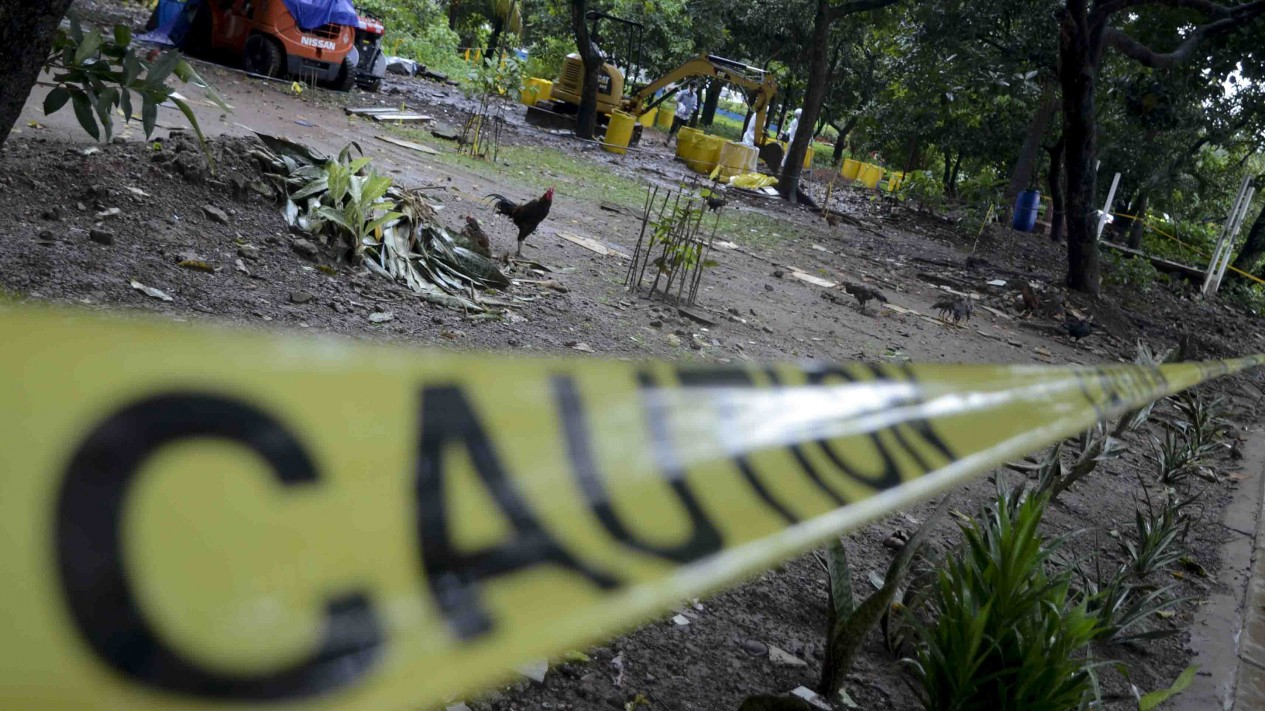 Penampakan Tanah Terpapar Radioaktif Nuklir di Tangerang